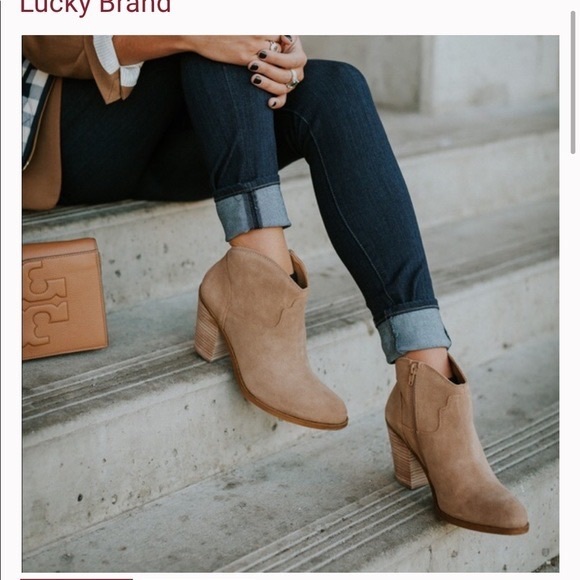 Lucky Brand Eller Booties - Picture 7 of 9